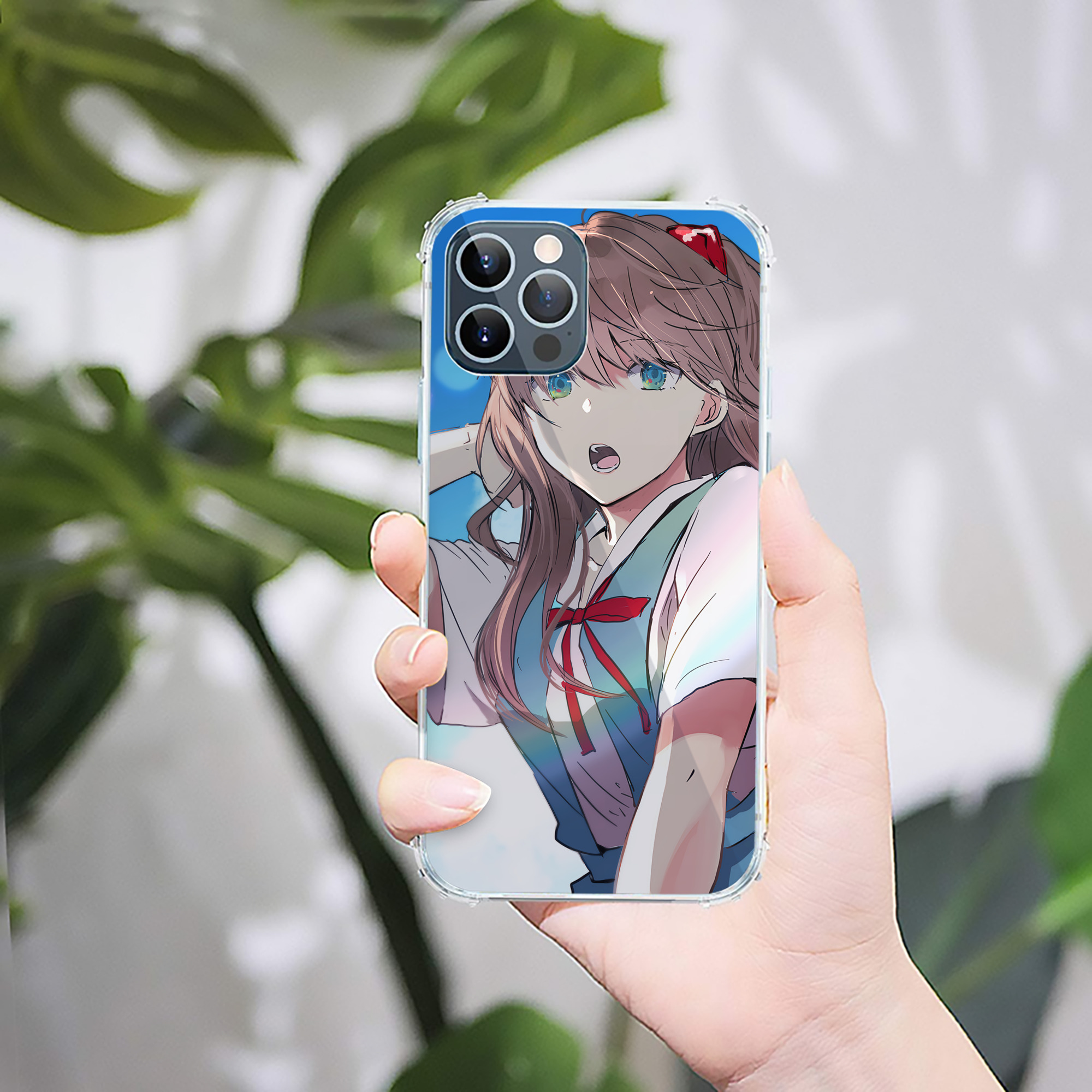 （画像用） EVA 新世紀エヴァンゲリオン 【iPhone 12シリーズ対応】透明スマホケース（クリアソフトケース）